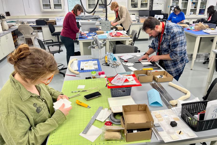 Box making in Storage Solutions.